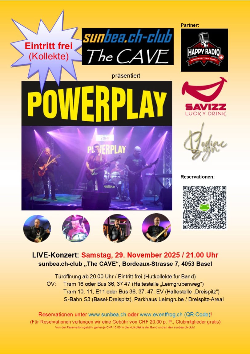 Live @ The CAVE, Basel, 29. November 2025