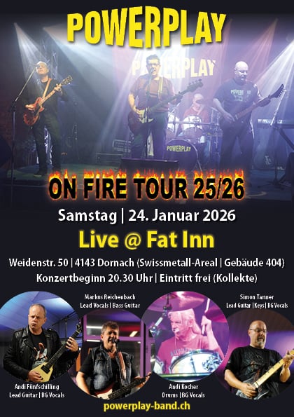Live @ Fat Inn, Dornach, 24. Januar 2026